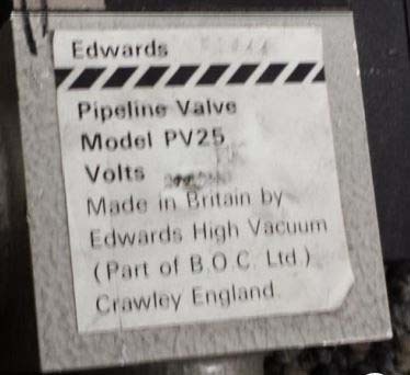 圖為 已使用的 EDWARDS PV25 待售