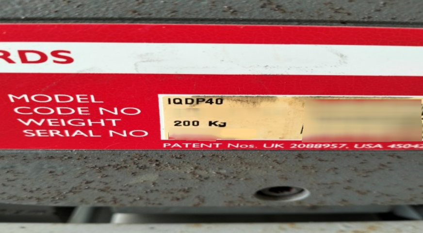 Foto Verwendet EDWARDS QDP40 Zum Verkauf