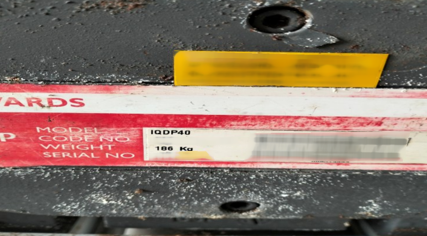 Foto Verwendet EDWARDS QDP40 Zum Verkauf