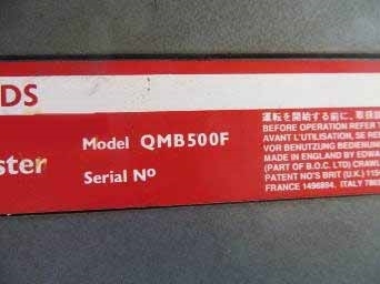 Photo Used EDWARDS QDP80 / QMB500 For Sale