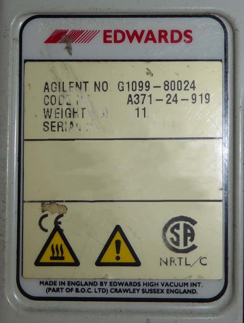 圖為 已使用的 EDWARDS RV1.5 待售