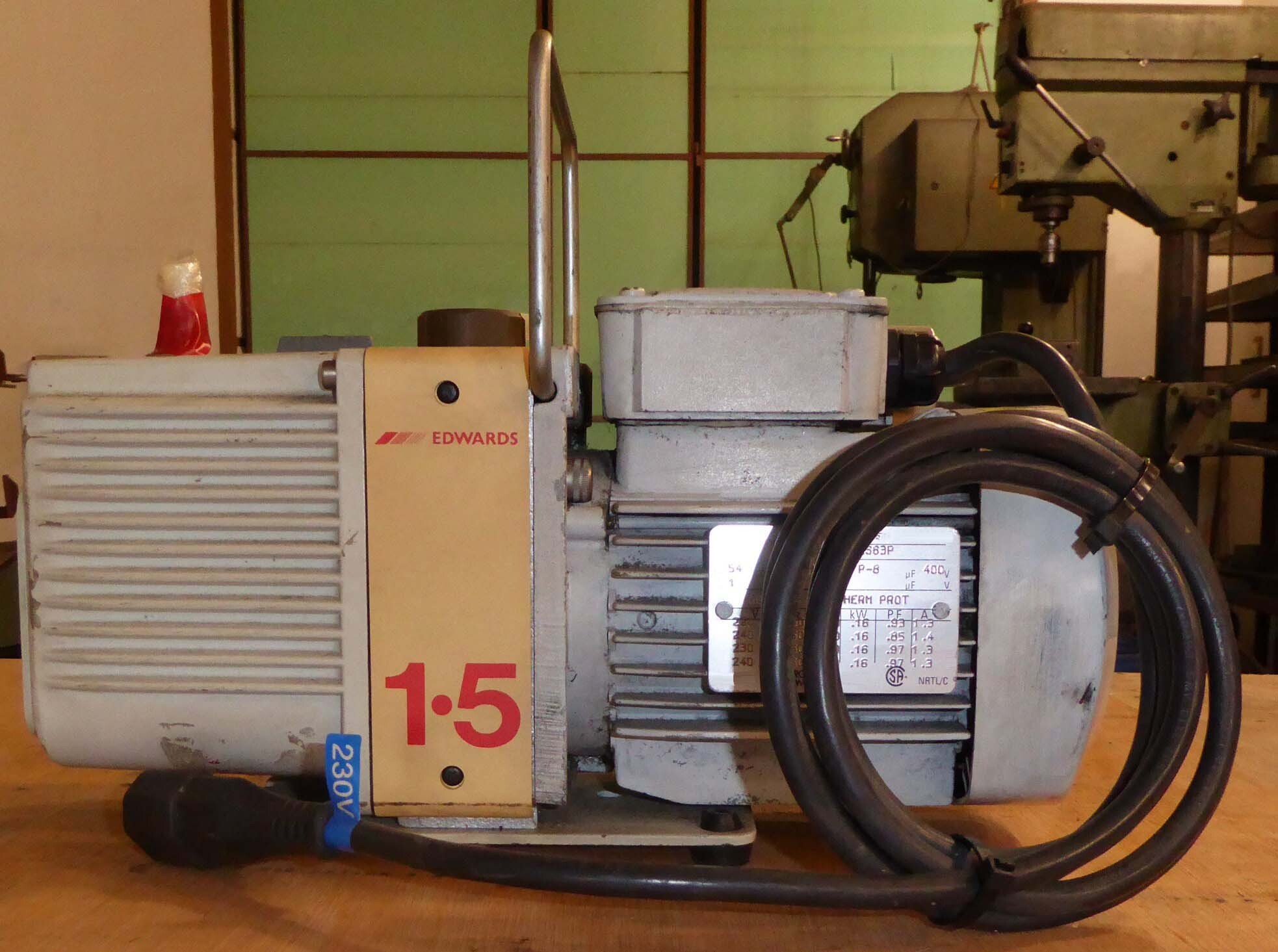 圖為 已使用的 EDWARDS RV1.5 待售
