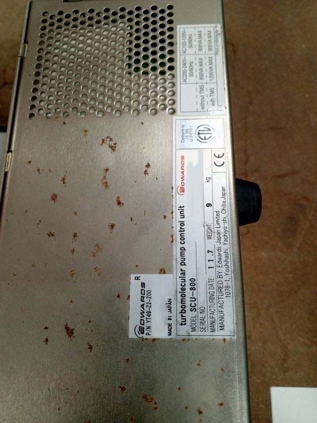 フォト（写真） 使用される EDWARDS SCU-800 販売のために