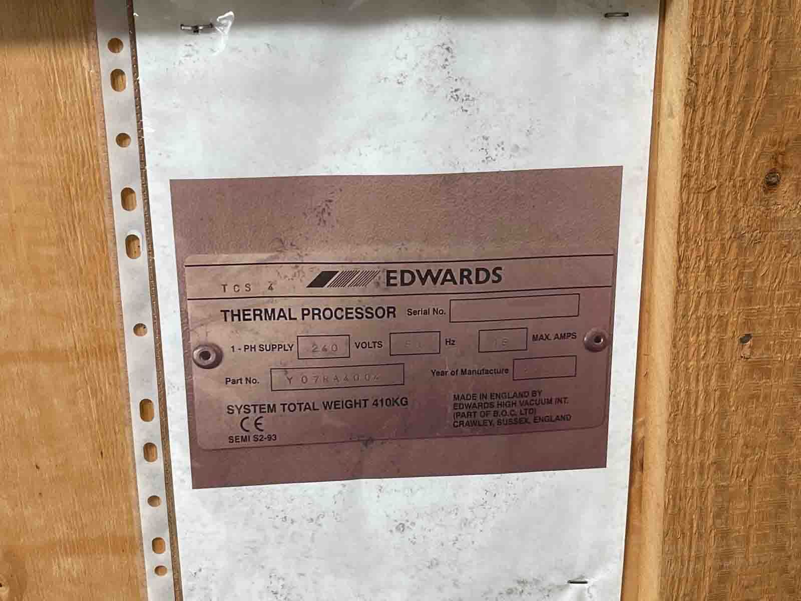图为 已使用的 EDWARDS TCS-4 待售