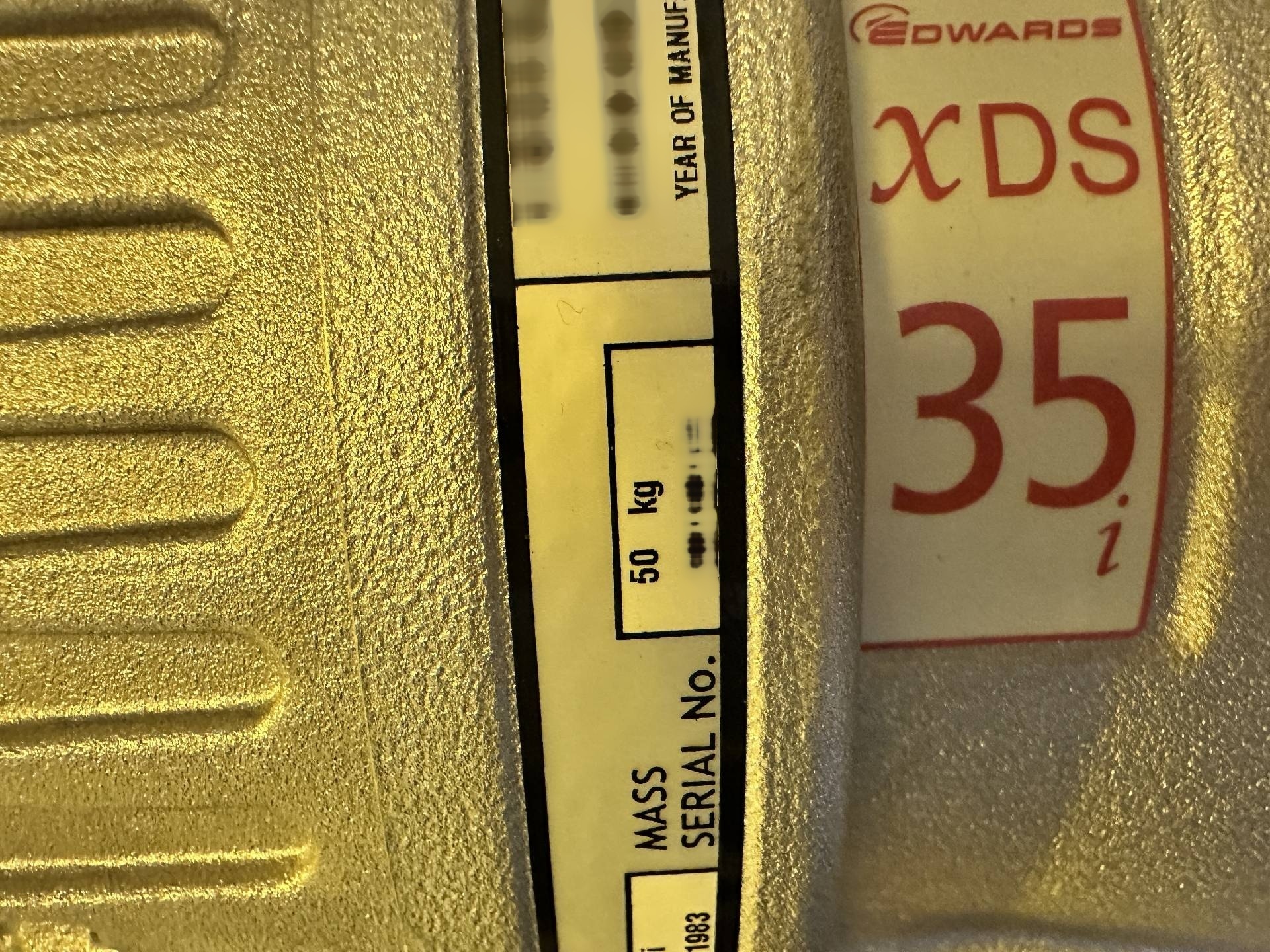 Foto Verwendet EDWARDS XDS35i Zum Verkauf