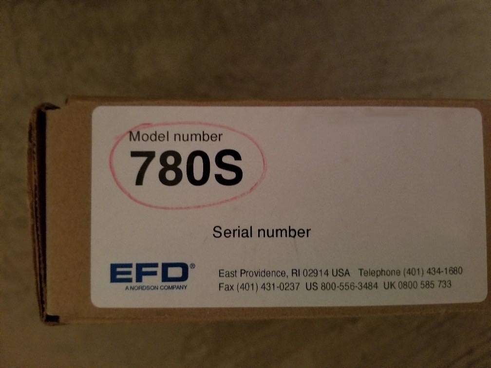 フォト（写真） 使用される EFD 780S 販売のために