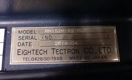 Photo Used EIGHTECH / ETC RN152M-82-RLF For Sale