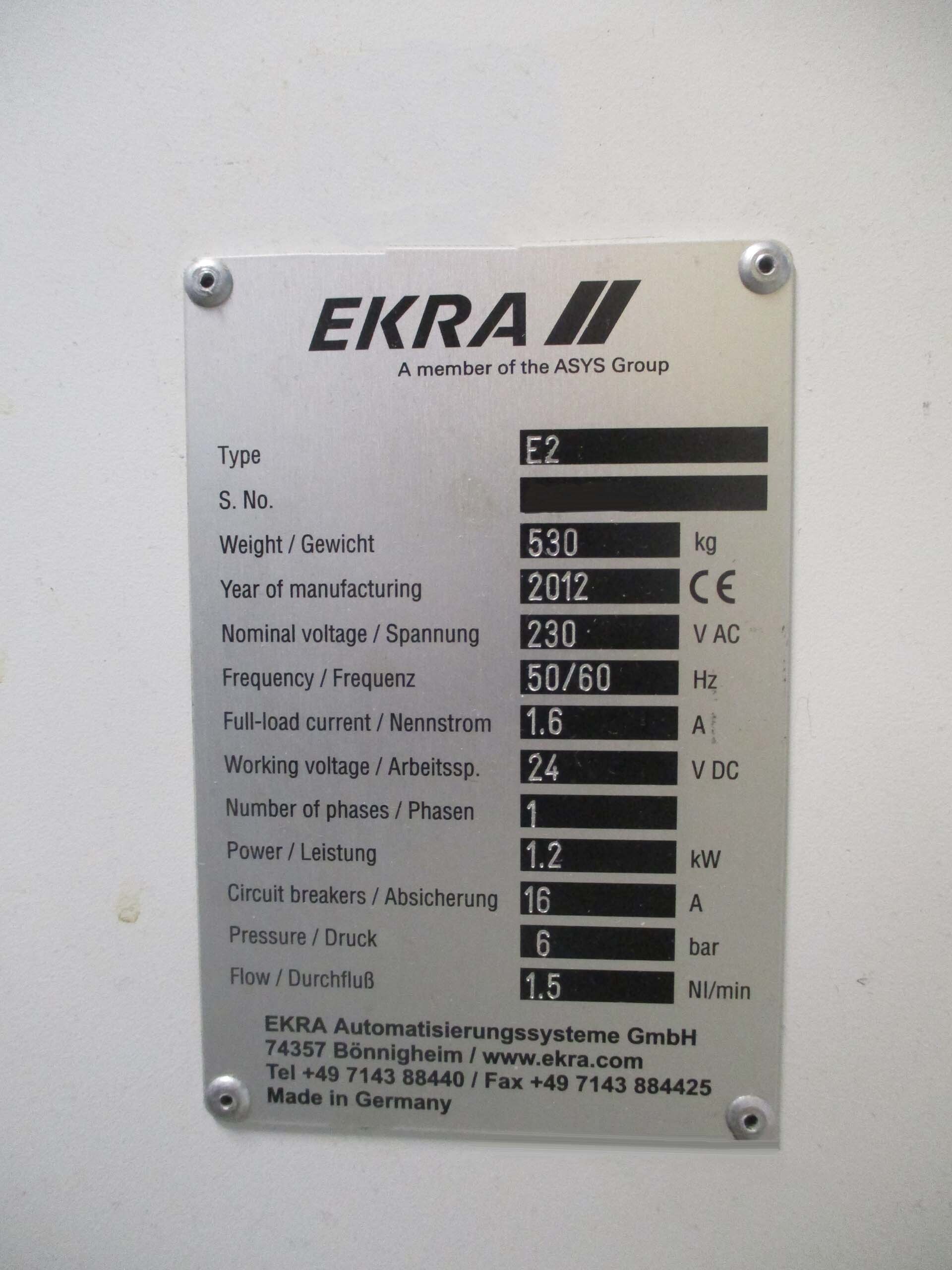 사진 사용됨 EKRA E2 판매용
