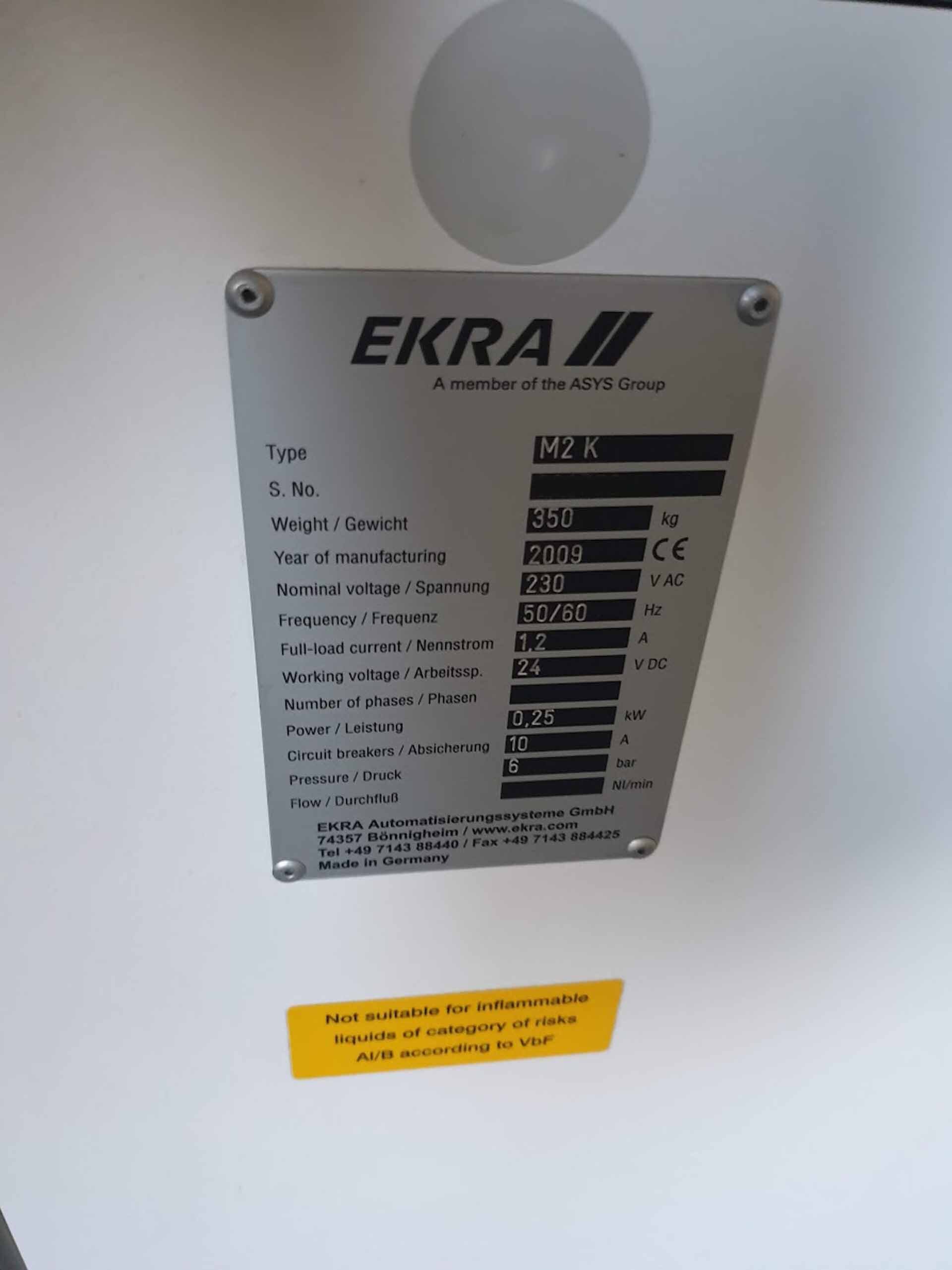 Photo Used EKRA M2K For Sale