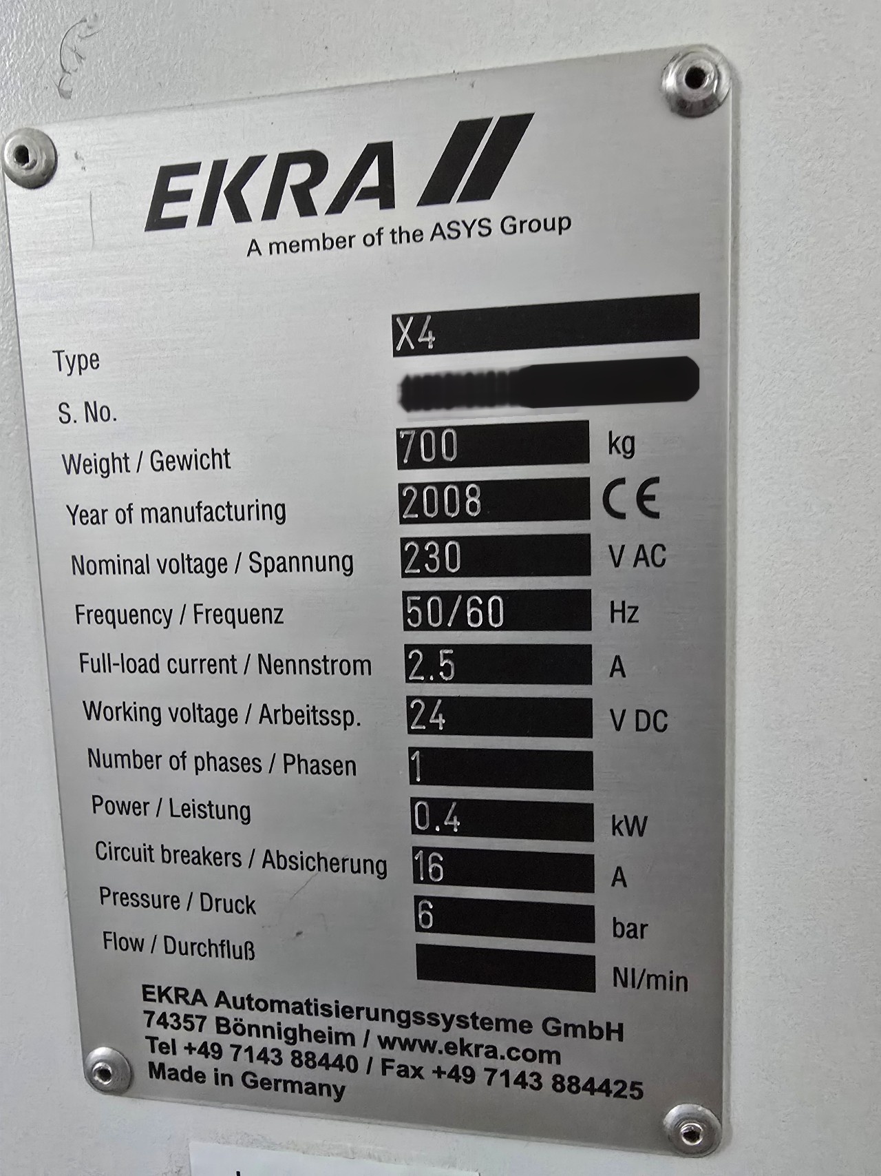 フォト（写真） 使用される EKRA X4 販売のために