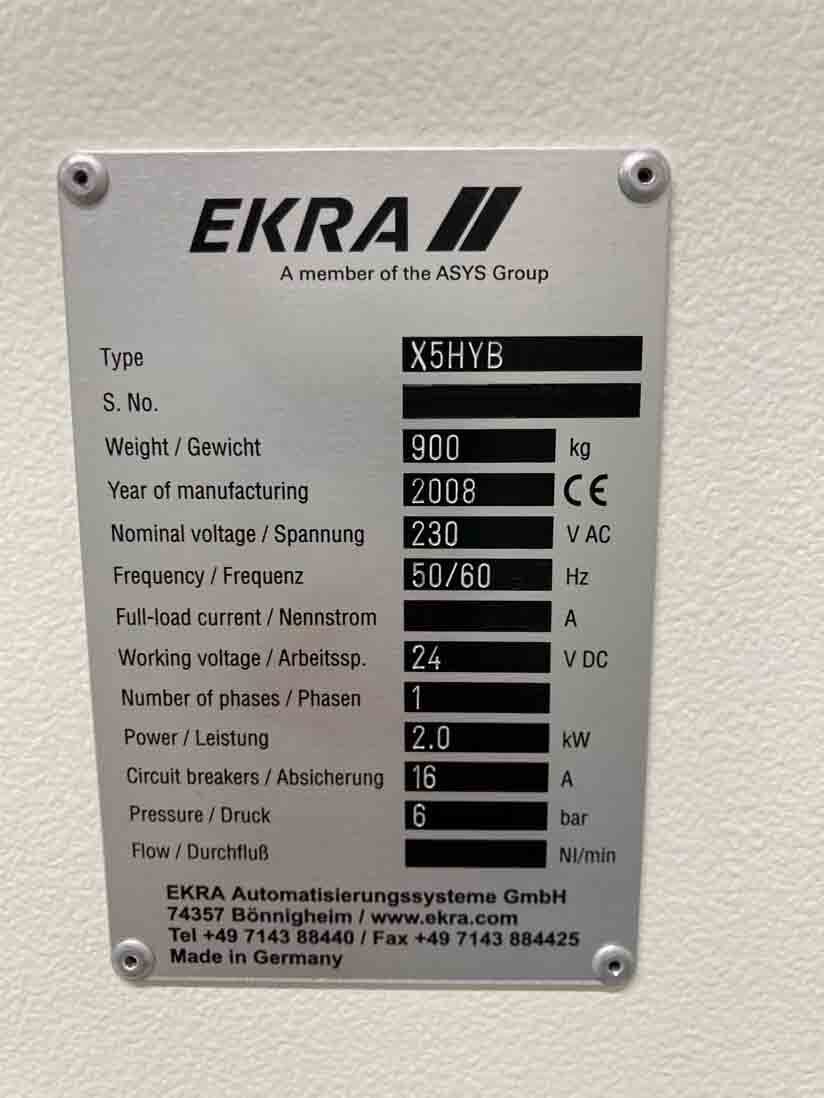 Photo Used EKRA X5 HYB For Sale