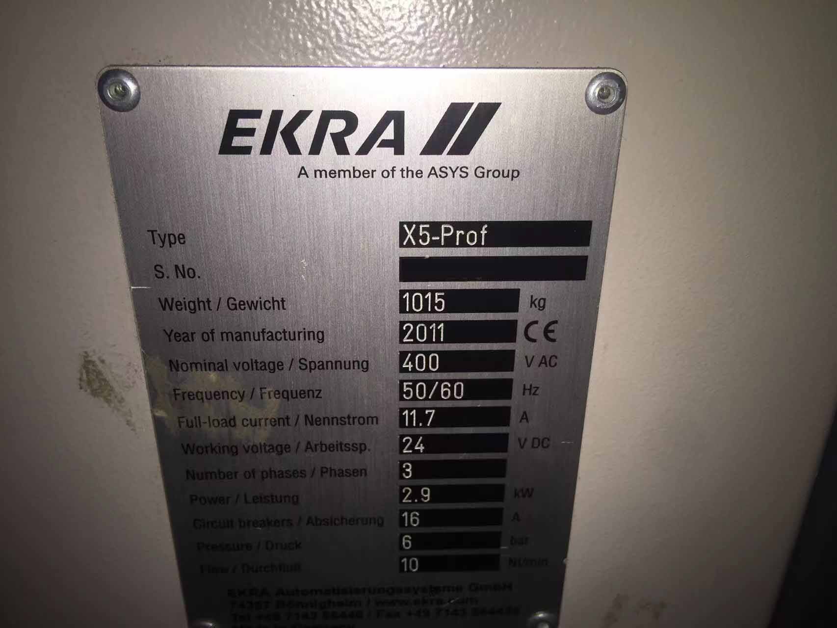Photo Used EKRA X 5 PROF For Sale