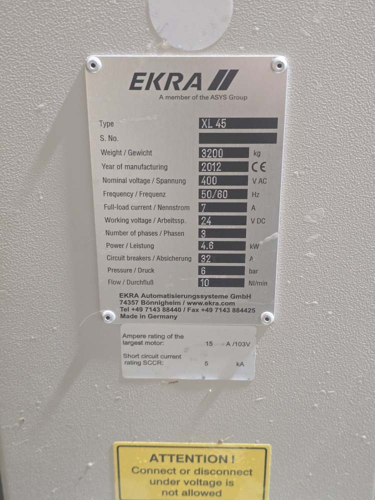 图为 已使用的 EKRA XL45 待售