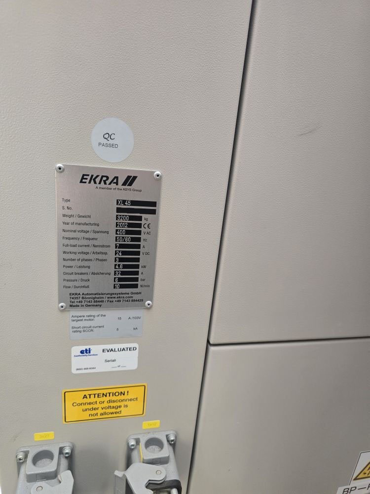 图为 已使用的 EKRA XL45 待售