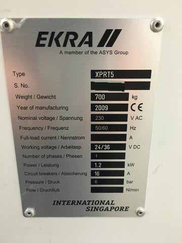 图为 已使用的 EKRA XPRT5 待售