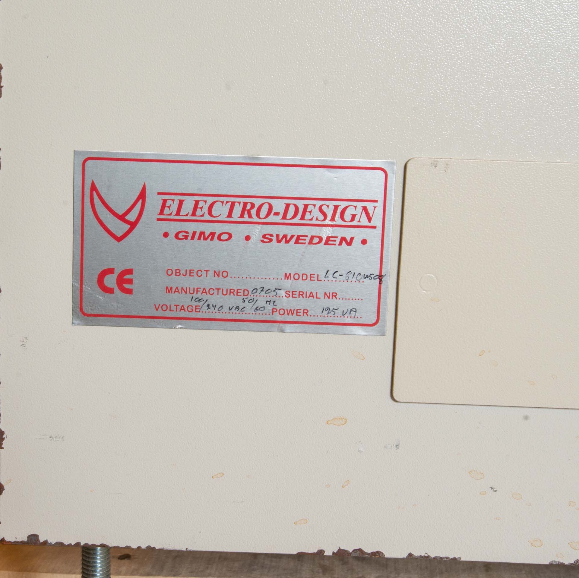 Foto Verwendet ELECTRO DESIGN LC-810v508 Zum Verkauf