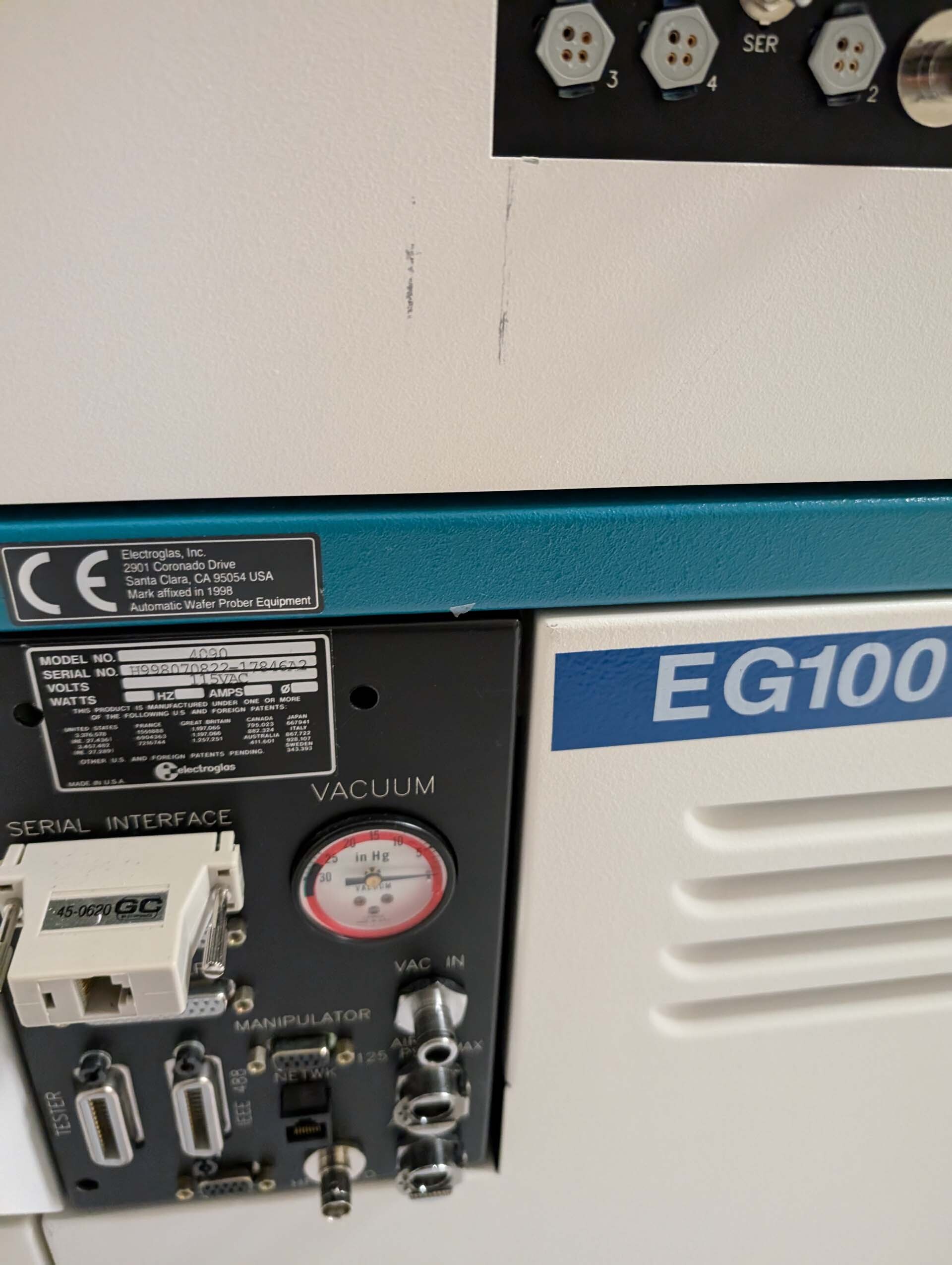 图为 已使用的 ELECTROGLAS / EG 4090 待售