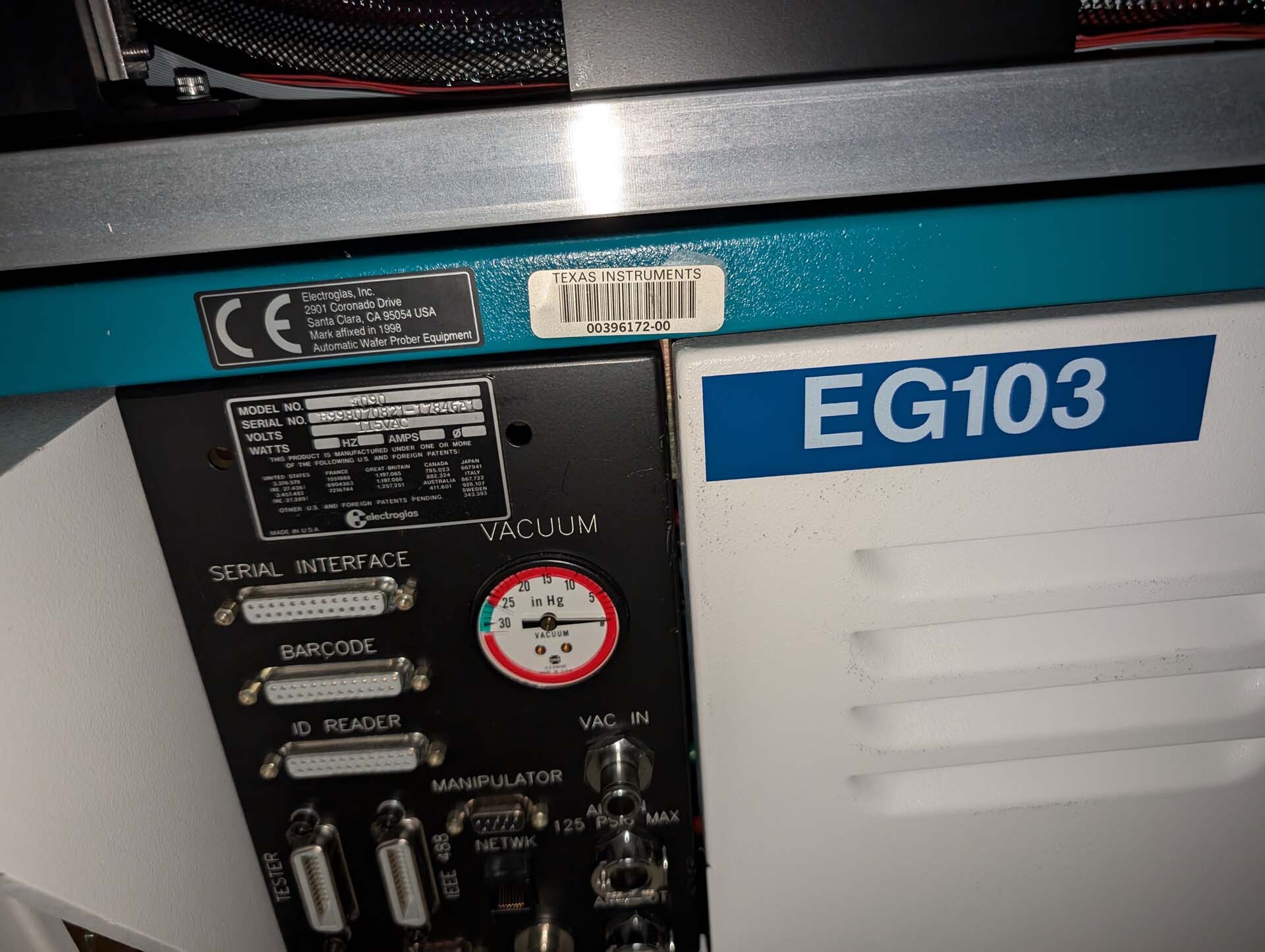 Photo Used ELECTROGLAS / EG 4090 For Sale