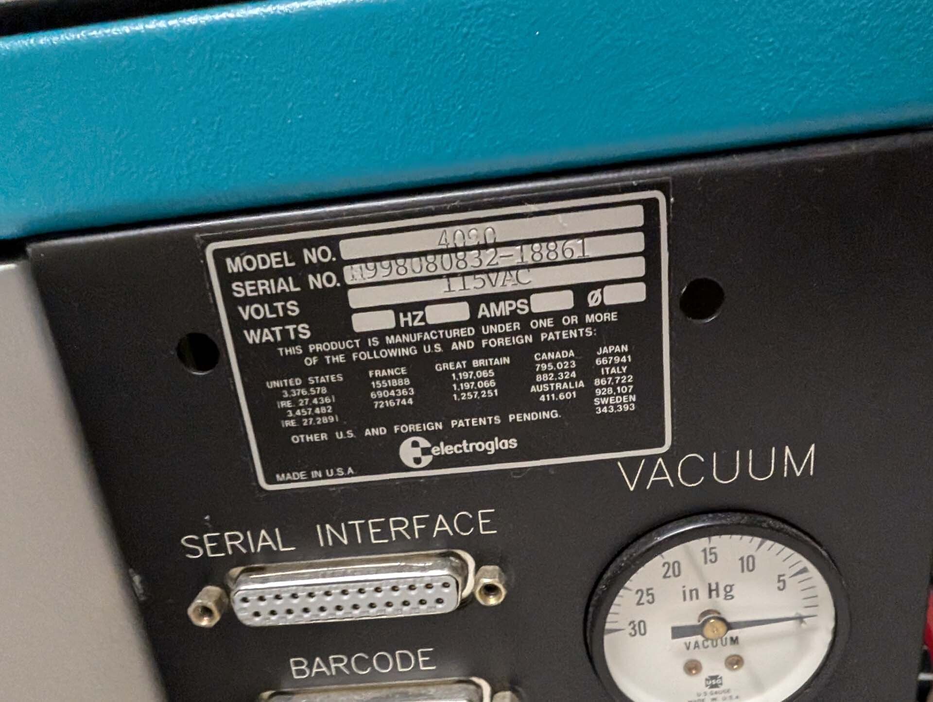 Photo Used ELECTROGLAS / EG 4090 For Sale