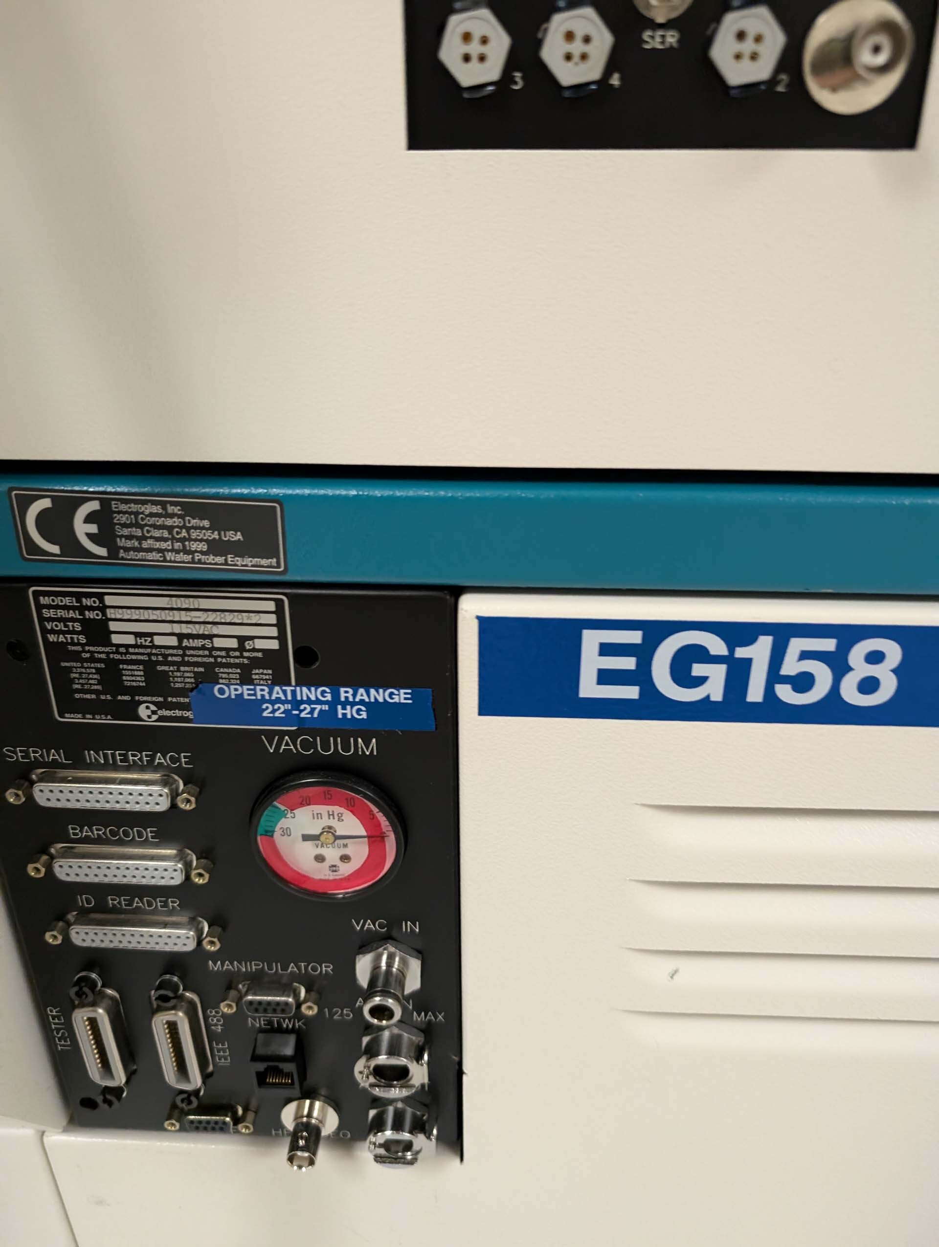 Photo Used ELECTROGLAS / EG 4090 For Sale