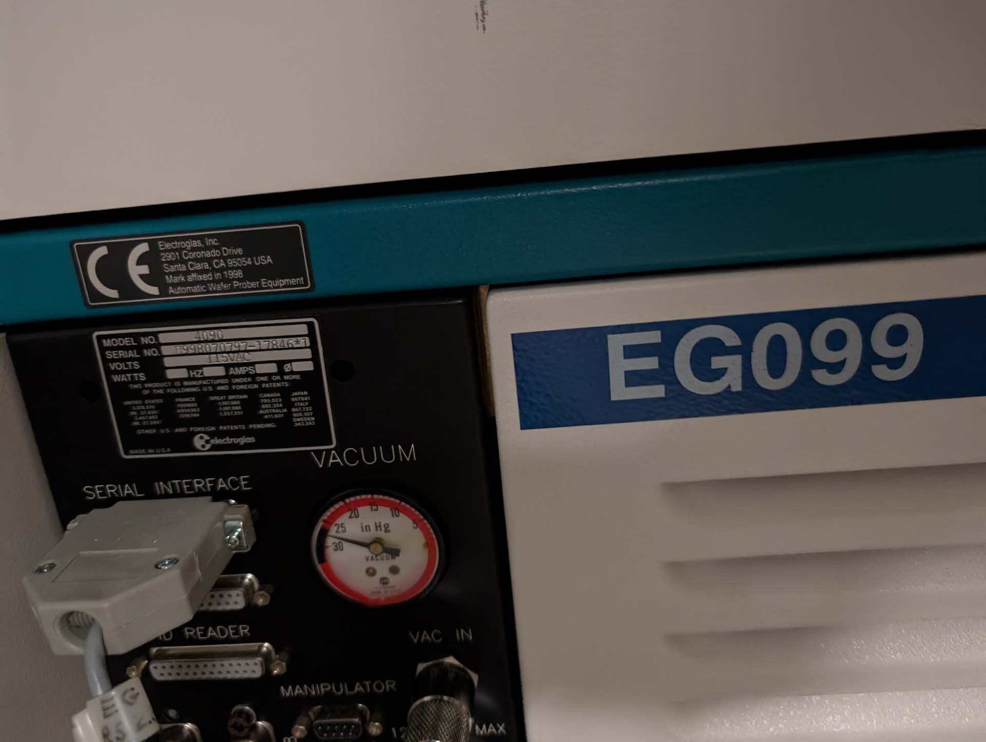 Photo Used ELECTROGLAS / EG 4090 For Sale