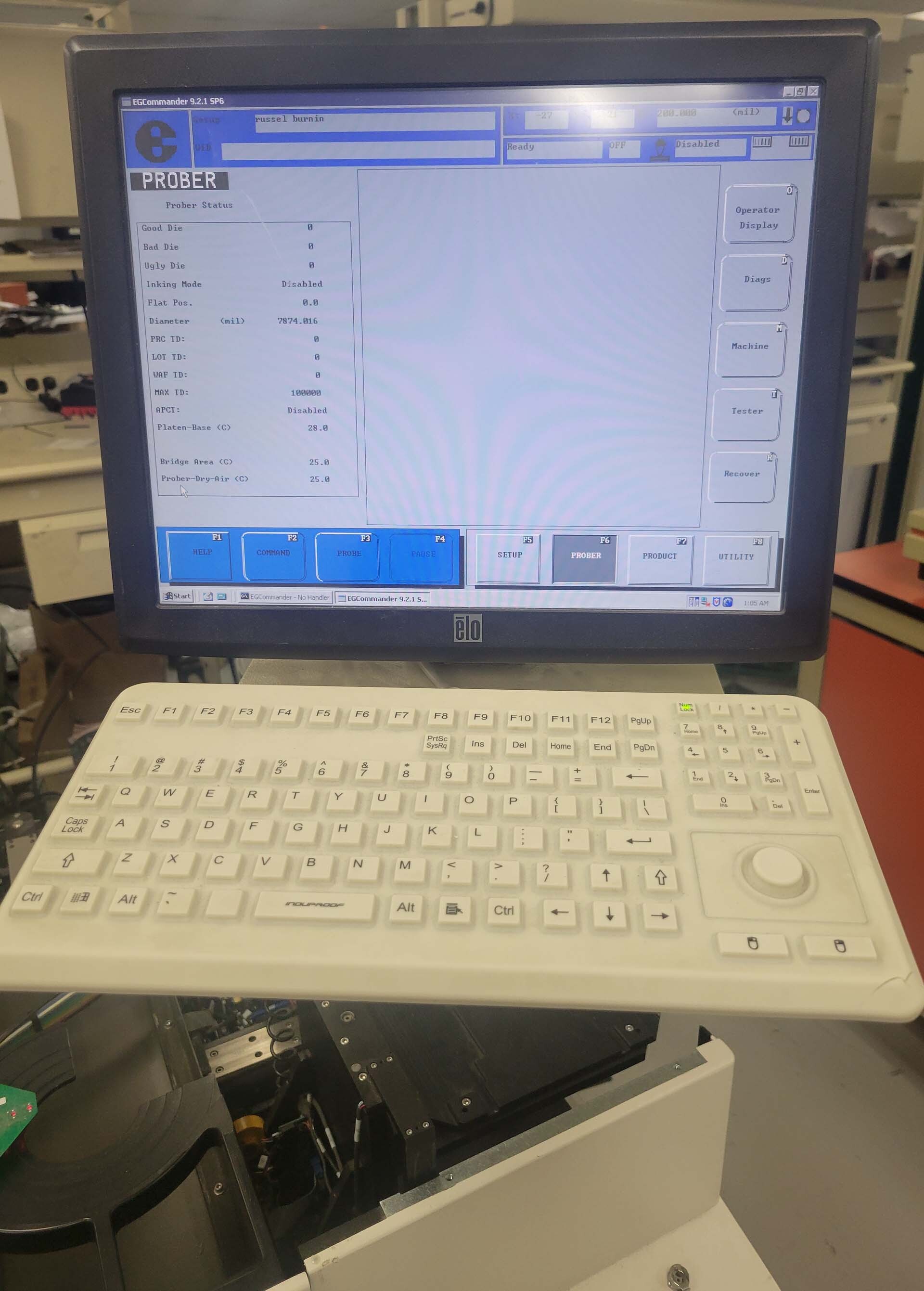 Photo Used ELECTROGLAS / EG 4090 For Sale