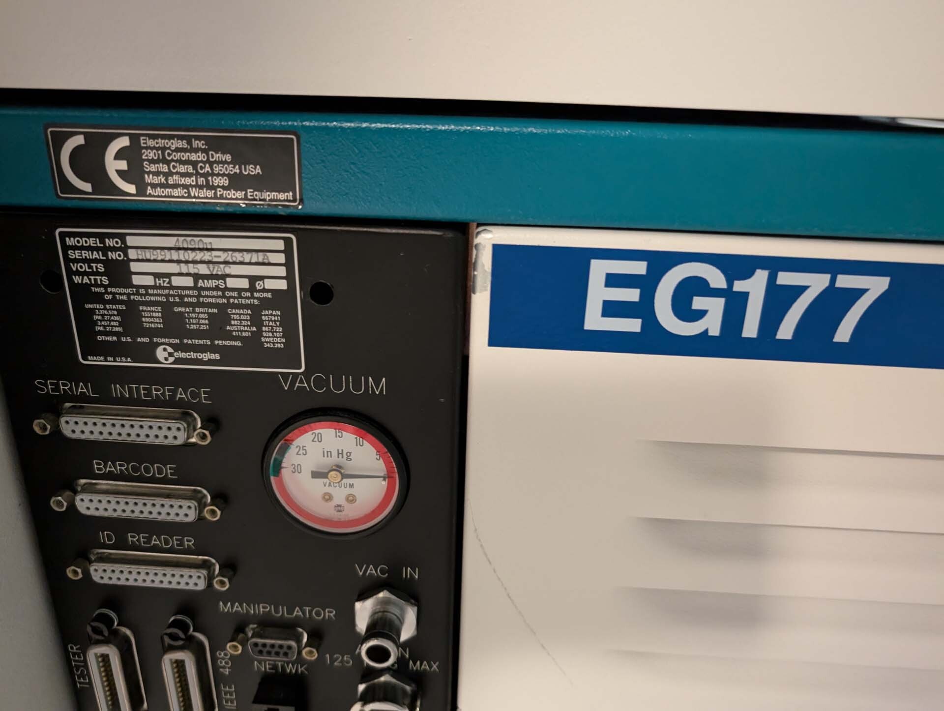 사진 사용됨 ELECTROGLAS / EG 4090u 판매용