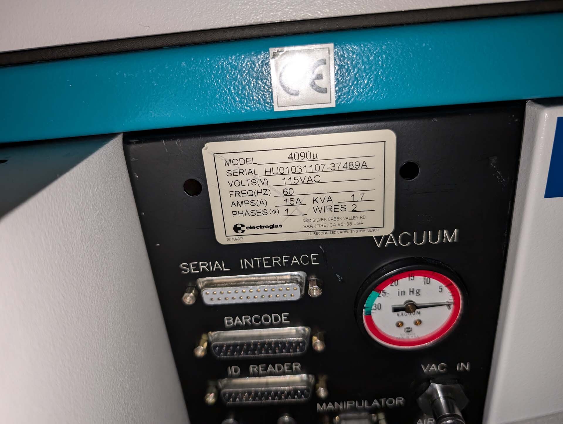 Photo Used ELECTROGLAS / EG 4090u For Sale