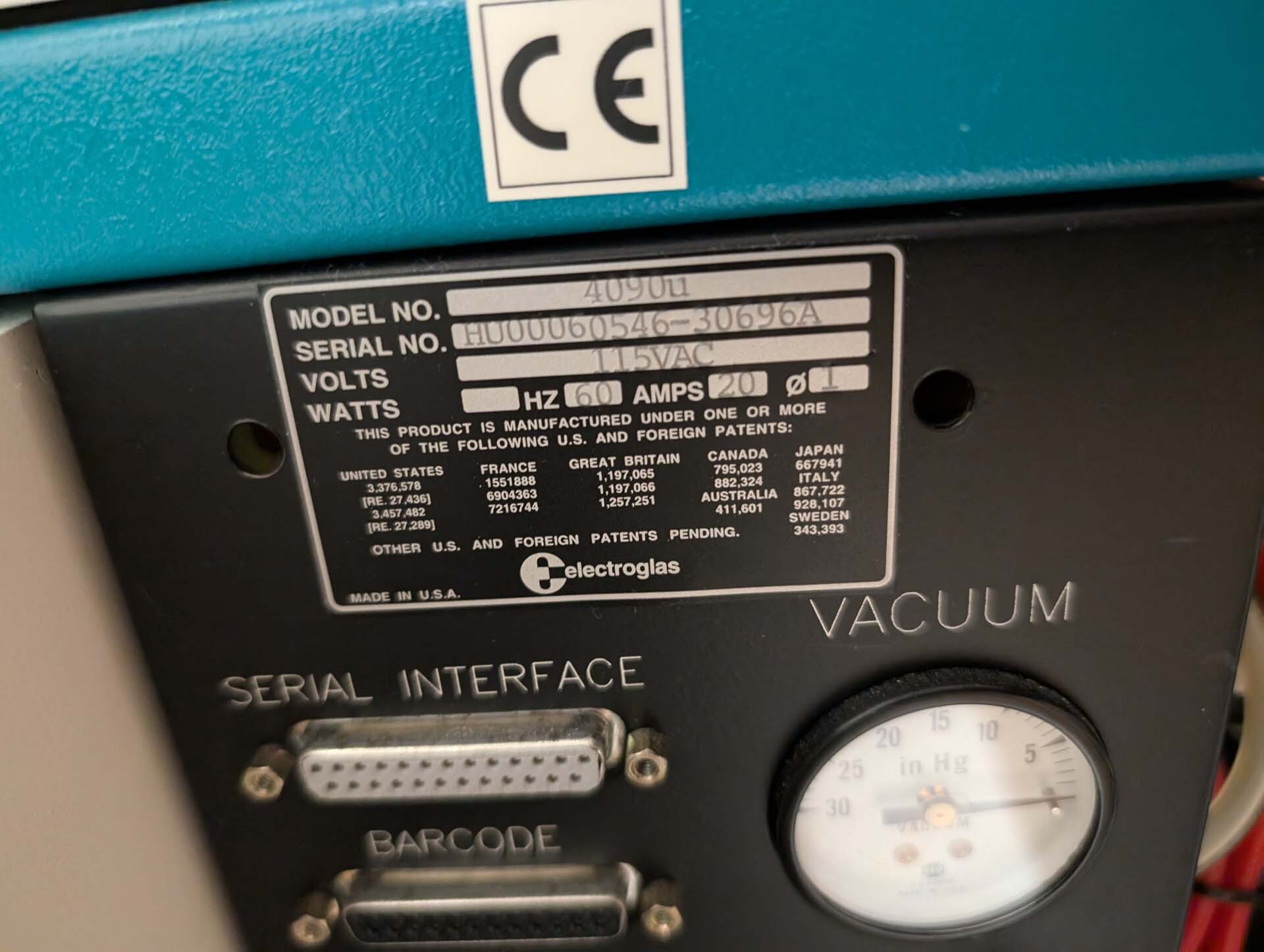 사진 사용됨 ELECTROGLAS / EG 4090u 판매용
