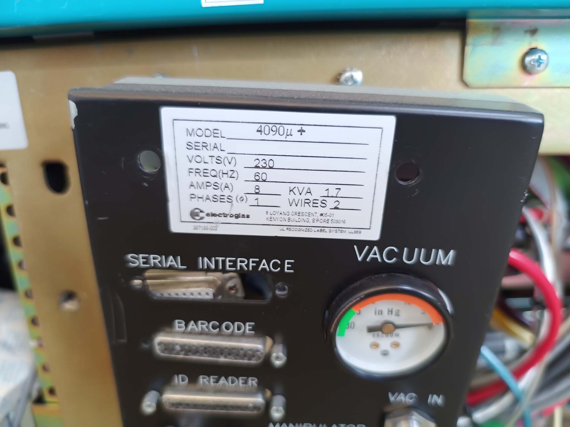 Photo Used ELECTROGLAS / EG 4090u+ For Sale
