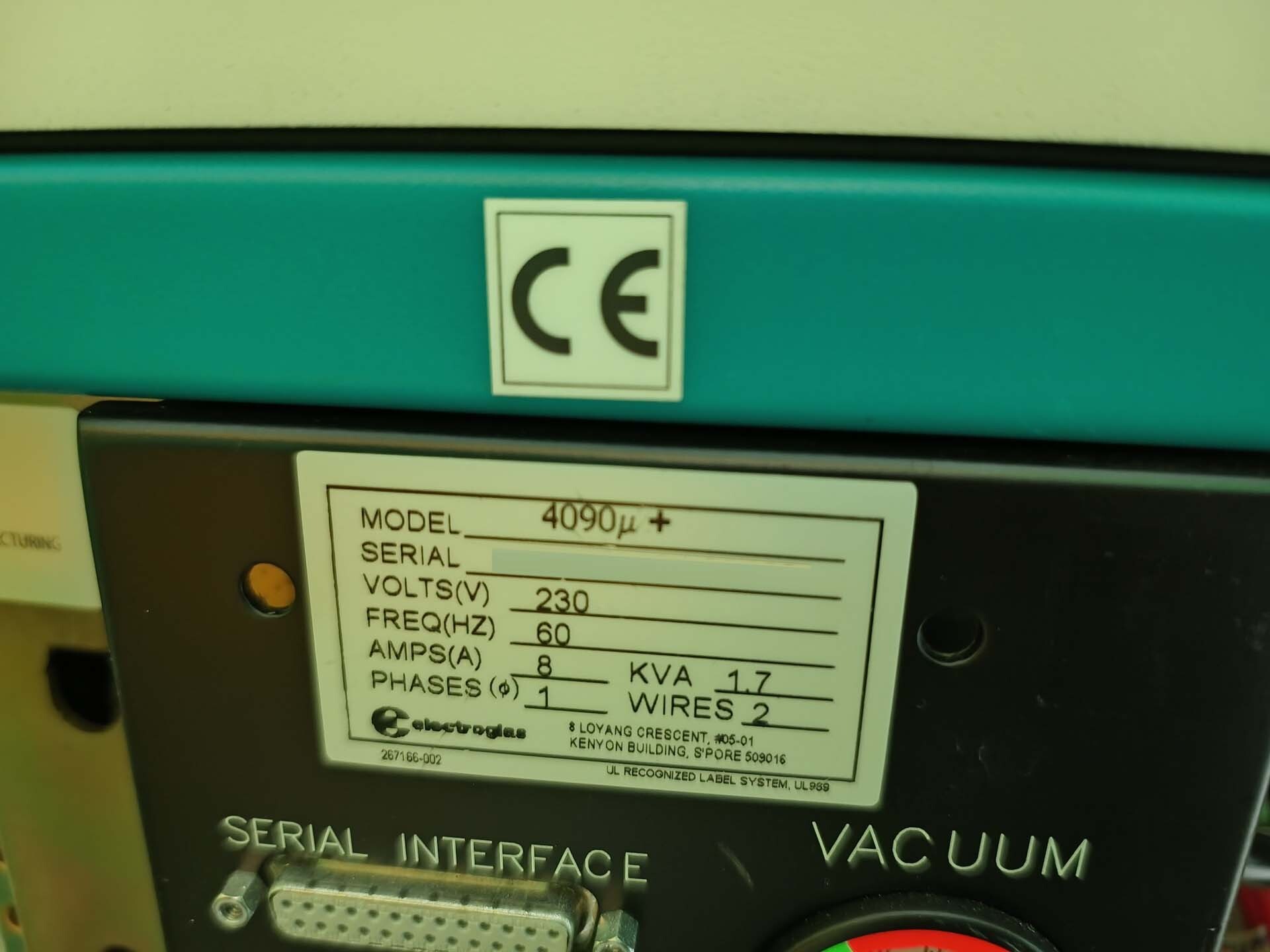 Photo Used ELECTROGLAS / EG 4090u+ For Sale