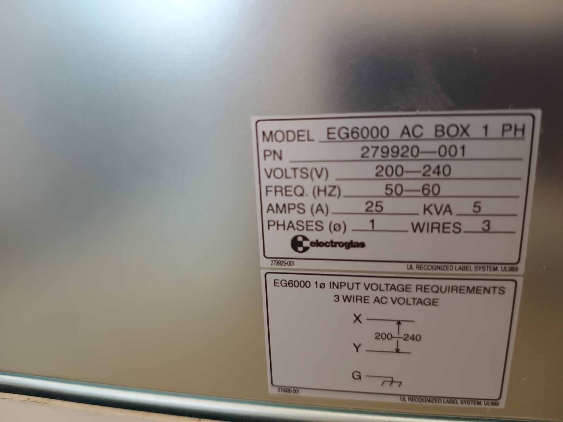 사진 사용됨 ELECTROGLAS / EG 6000 판매용