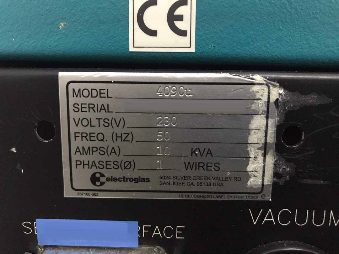 Foto Verwendet ELECTROGLAS / EG 4090u Zum Verkauf