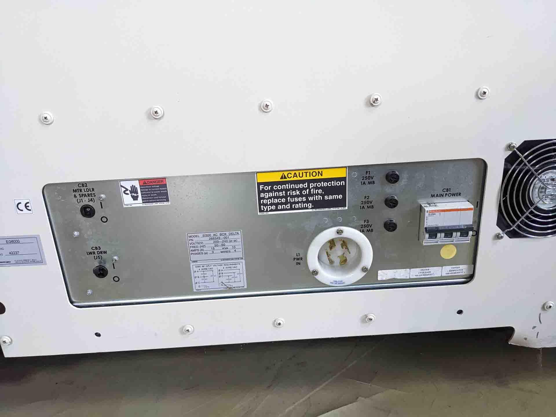 圖為 已使用的 ELECTROGLAS / EG 6000 待售