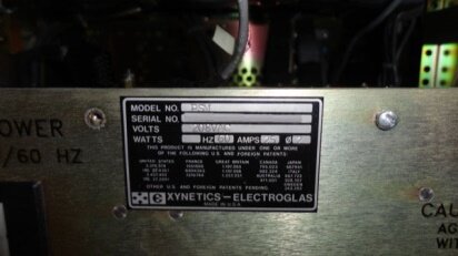 ELECTROGLAS 4085X #198208