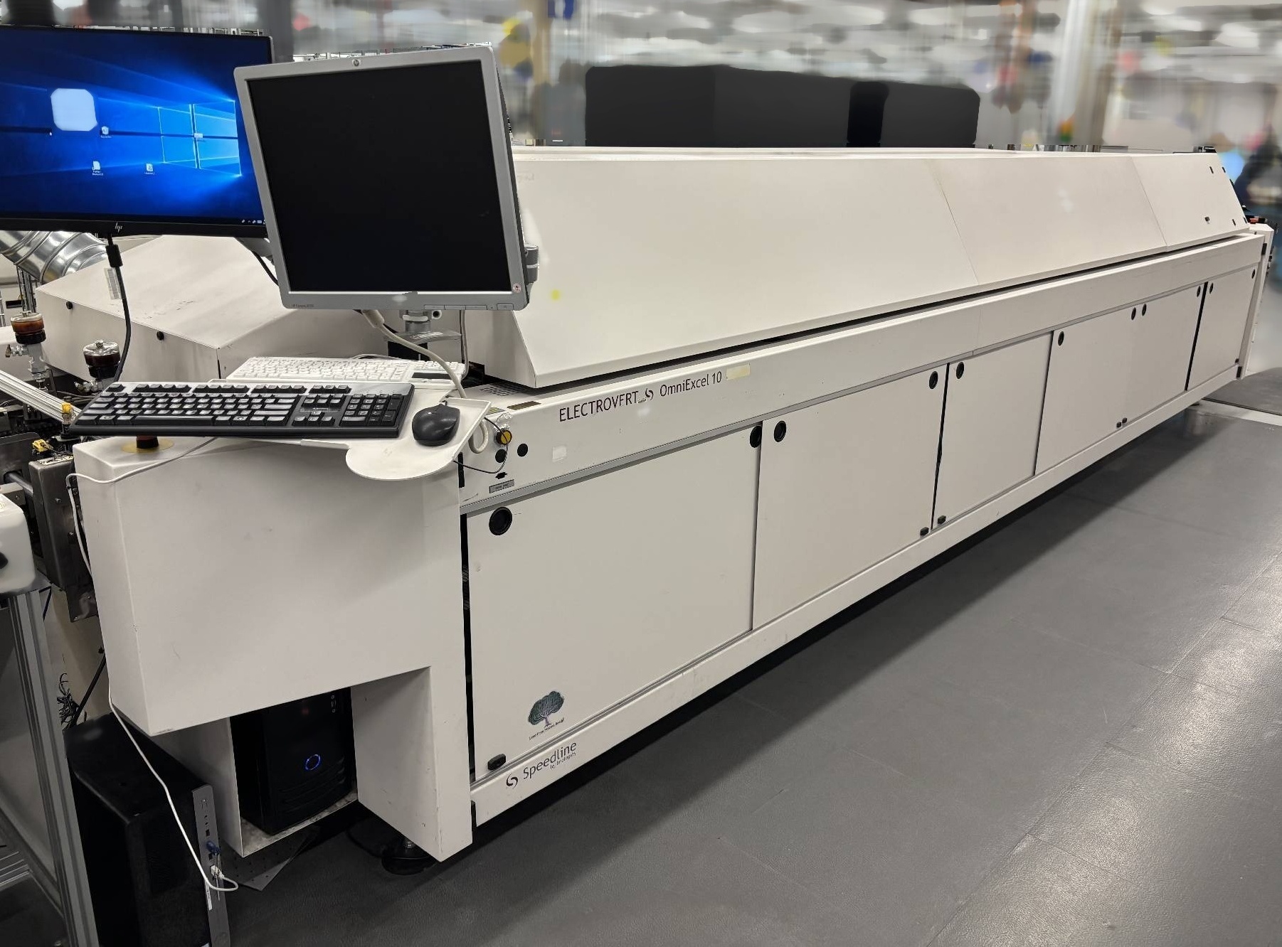 Photo Utilisé ELECTROVERT / SPEEDLINE OmniFlow Excel 10 À vendre