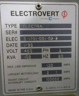 ELECTROVERT Electra #196144