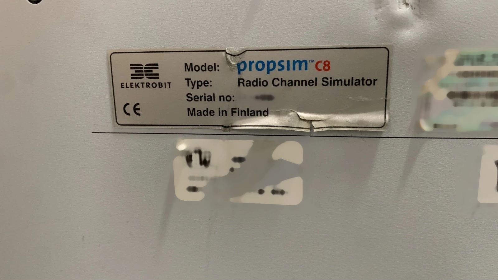 圖為 已使用的 ELEKTROBIT PROPSim C8 待售