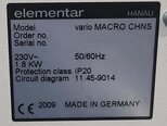 フォト（写真） 使用される ELEMENTAR Vario MACRO CHNS 販売のために