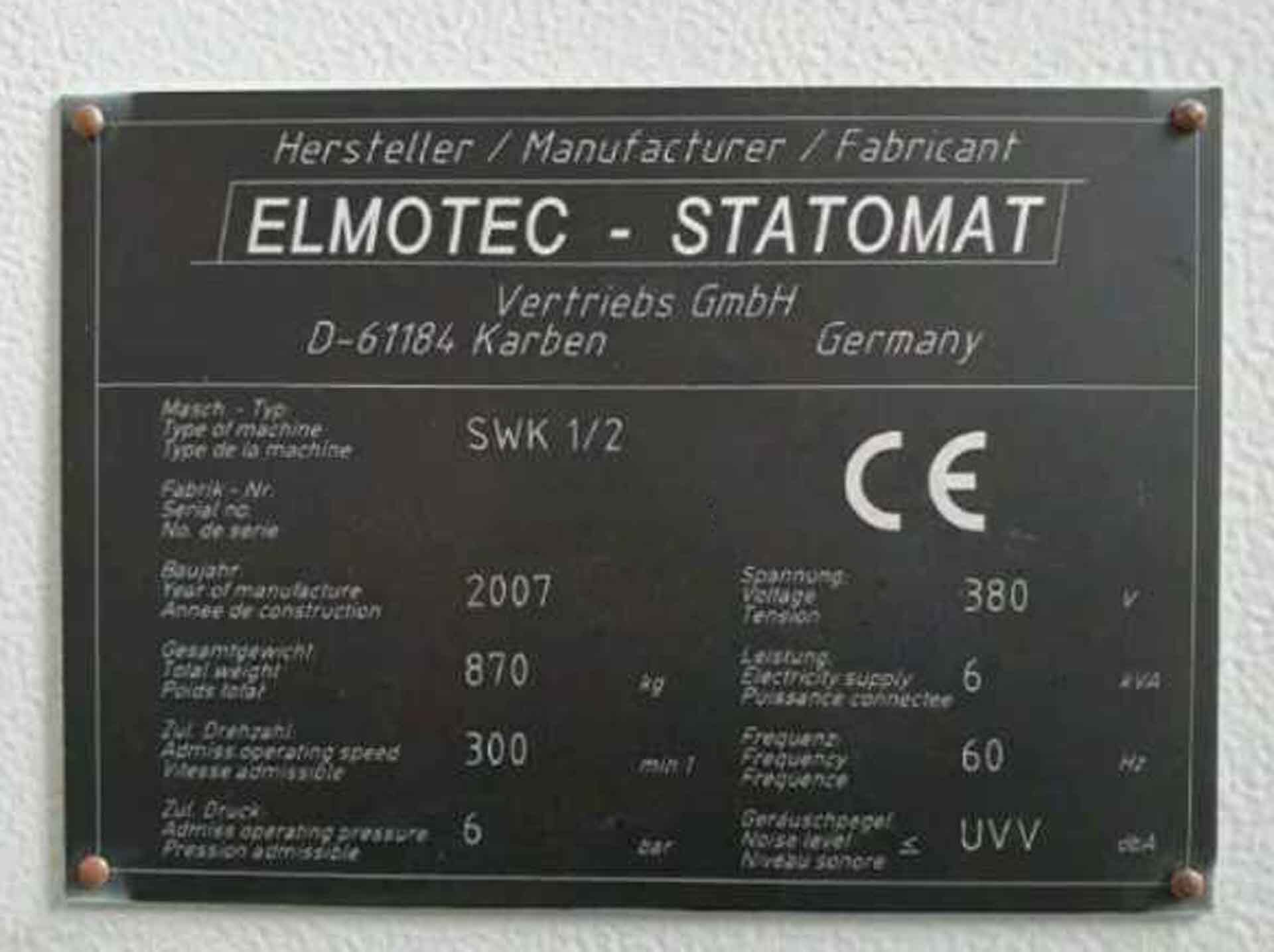 Photo Used ELMOTEC STATOMAT SWK ½ For Sale