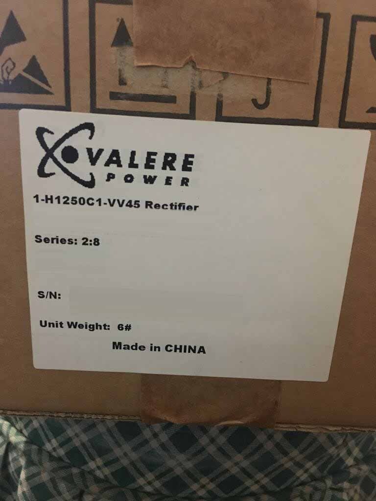 Photo Used ELTEK VALERE H1250C1-VV45 For Sale