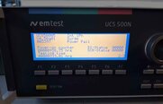 Photo Used EM TEST UCS 500N5 For Sale