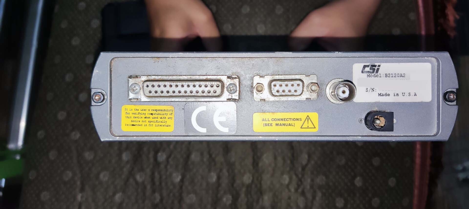 圖為 已使用的 EMERSON CSI B2120A2 待售