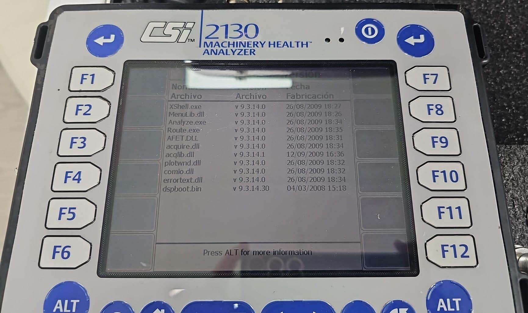 圖為 已使用的 EMERSON CSI 2130 待售