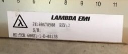 Photo Used EMI EMS 300-10 For Sale