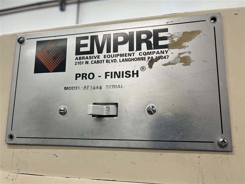 圖為 已使用的 EMPIRE PF-3648 待售