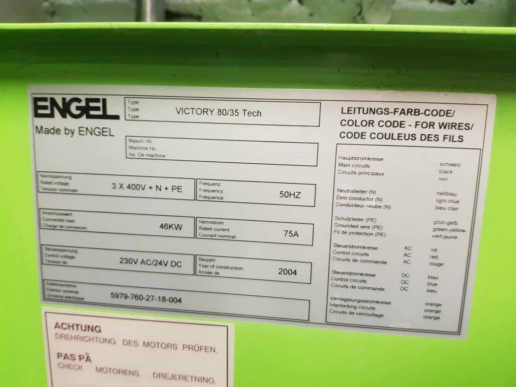 Photo Used ENGEL Victory 80 / 35 For Sale