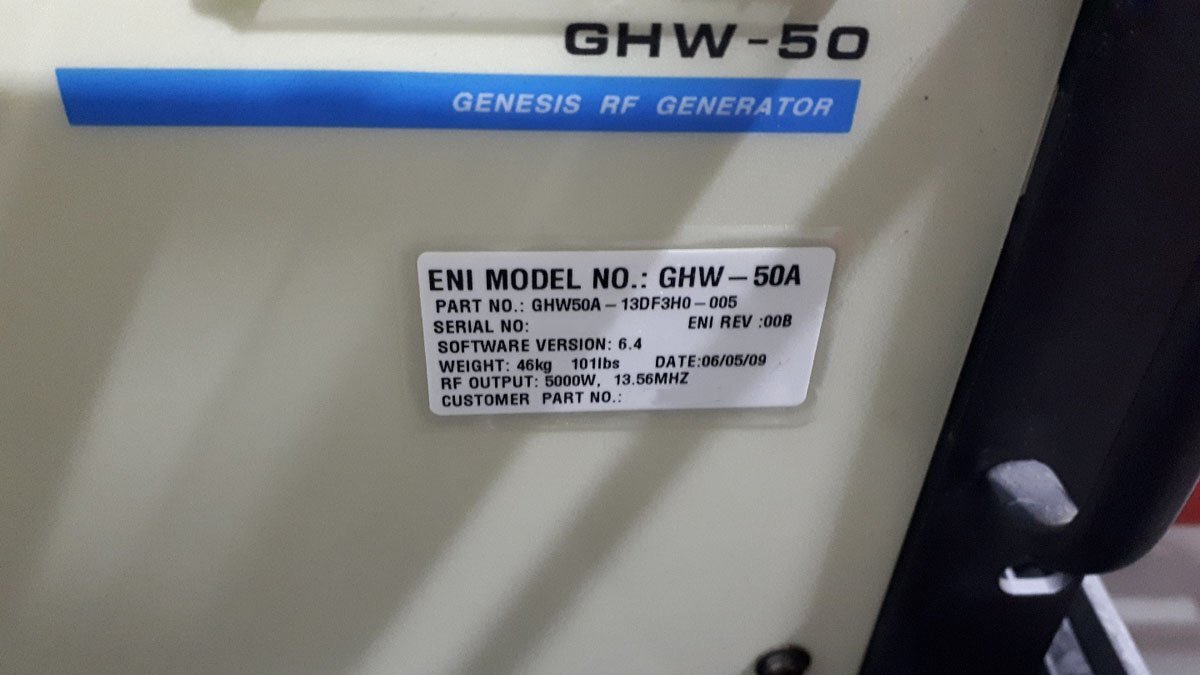Photo Used ENI GHW-50A For Sale