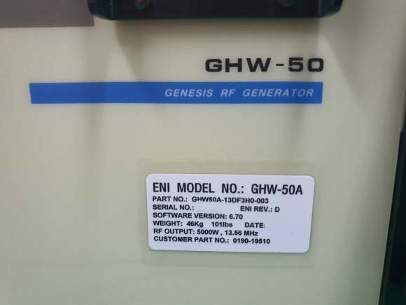 Photo Used ENI GHW-50A For Sale