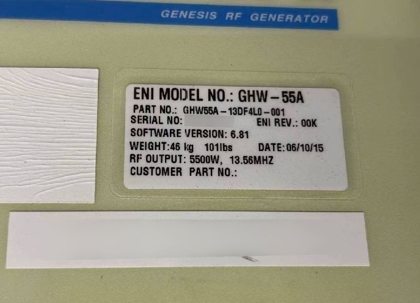 圖為 已使用的 ENI GHW-55A 待售